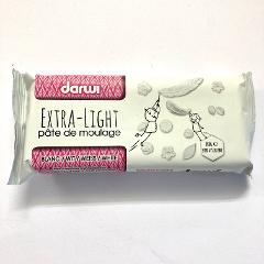 Pasta  per modellare EXTRA - LIGHT darwi colore bianco panetto da 160 g