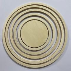 Anelli di legno per acchiappasogni Stafil 6 anelli D 39cm, 35cm, 30cm, 25cm, 20cm, 16cm