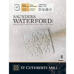 blocco per acuerello Saunders Waterford st cuthberts mill Grana Ruvida 230 x 310 mm