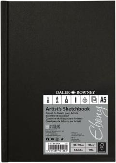 Artist's Sketchbook daler rowney A5  148 x 210 mm | 160 g/m²  54 fogli