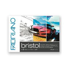 Blocco di carta Bristol fabriano A3 29,7 x 24 | 20 Fogli | 250 g/m2