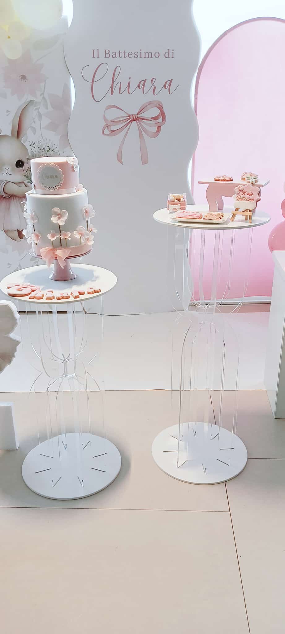 Alzatine "Elegance" in plexiglass trasparente - MISURE ASSORTITE - BELLINVETRO VR 69