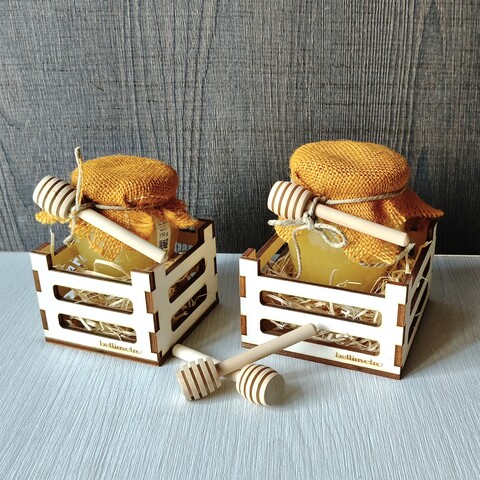 Cassettine mini in legno portaoggetti decorative BELLINVETRO VR 1141