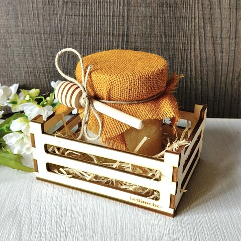 Cassettine mini in legno portaoggetti decorative BELLINVETRO VR 1141