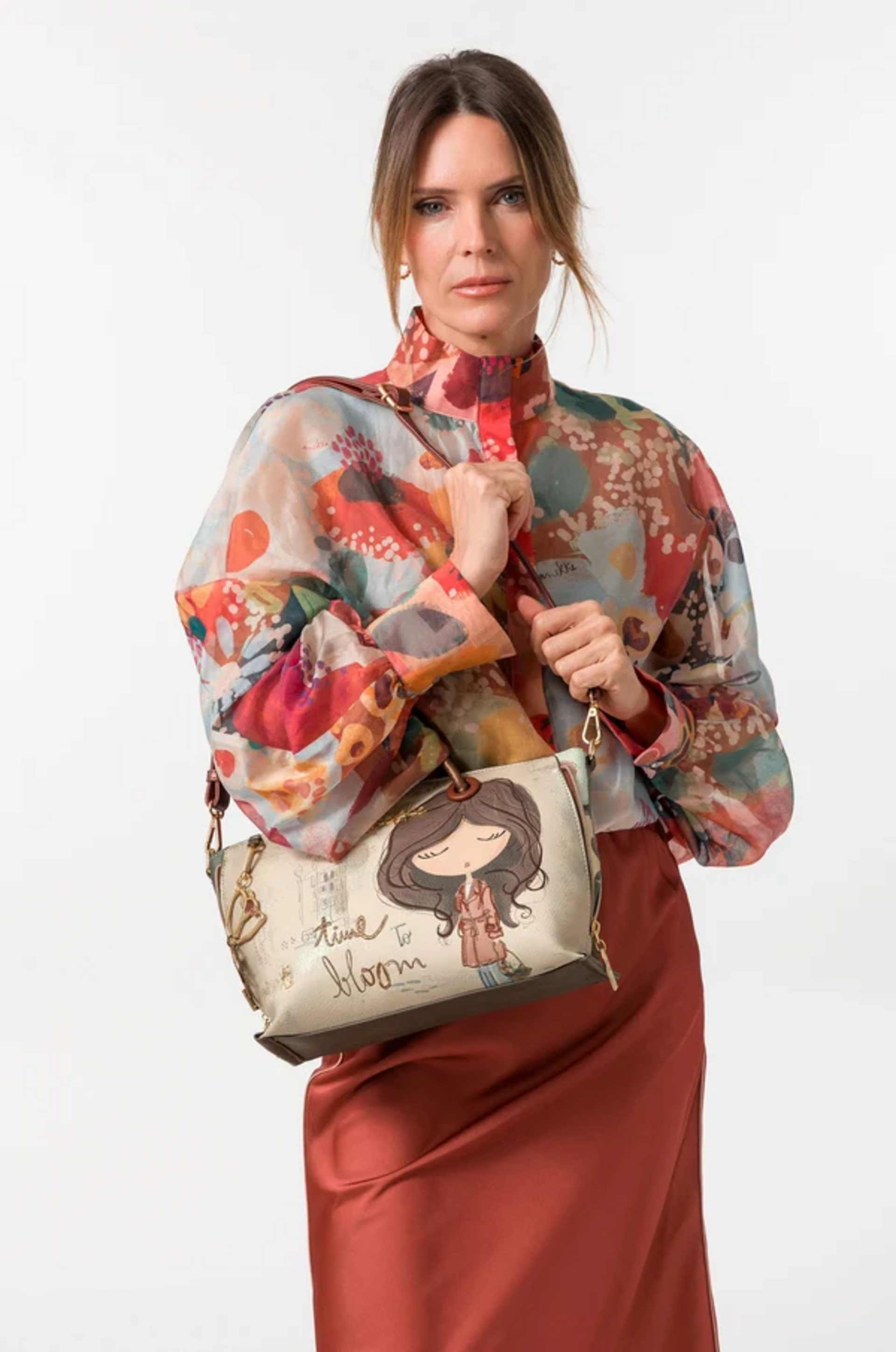 BORSA A MANO CON TRACOLLA ANEKKE Linea Tulip
