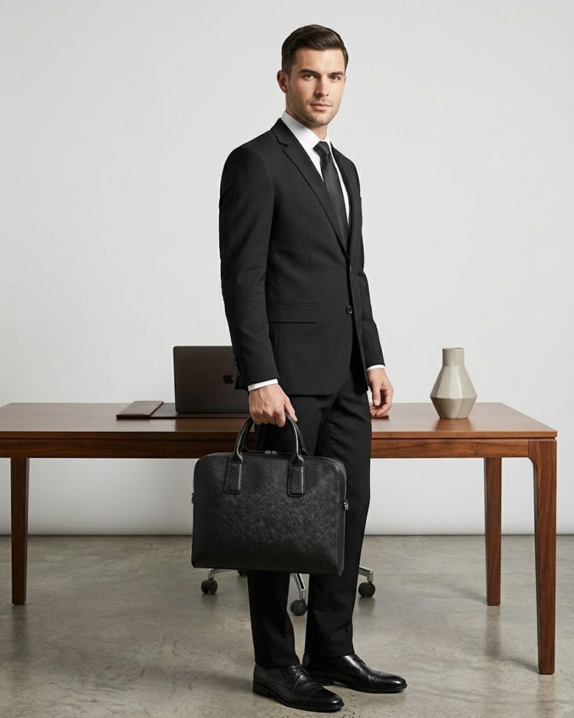 Cartella Porta Compiuter 13 pollici Nero Harmont & Blaine LINEA GENTLEMAN