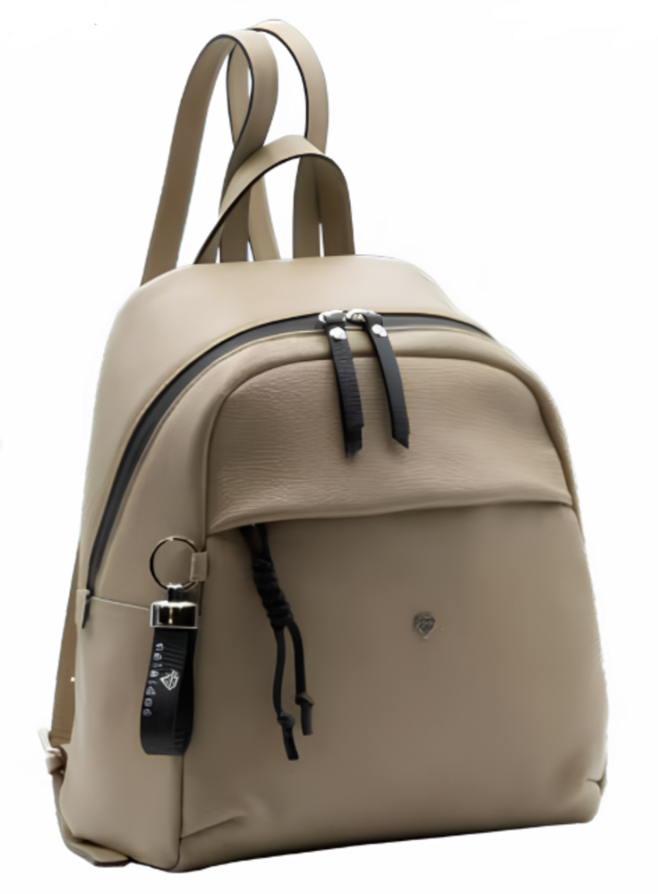 Borsa Zaino Beige Caleidos linea pelle