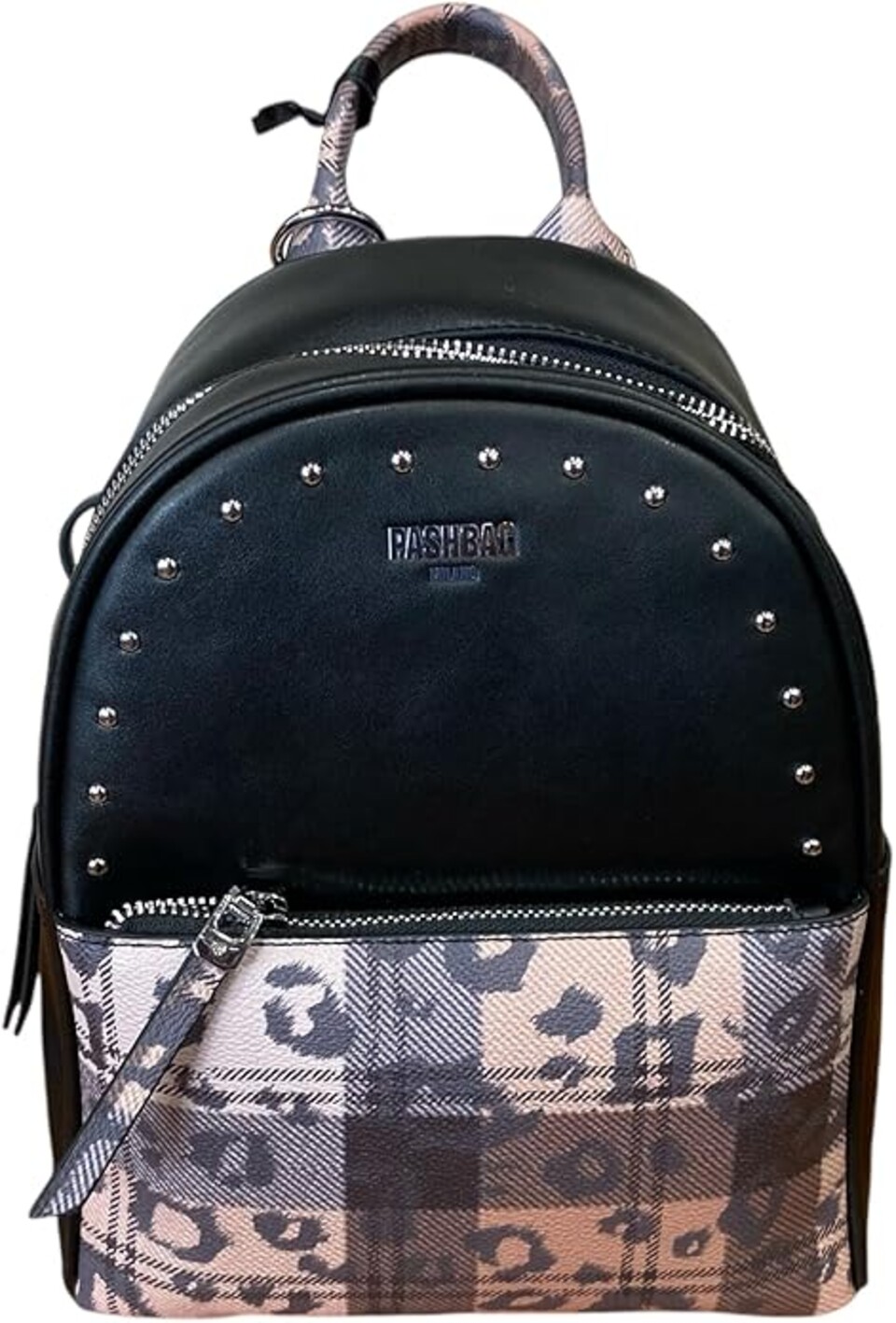 BORSA A ZAINO  NERO PASHBAG Jeff Traces