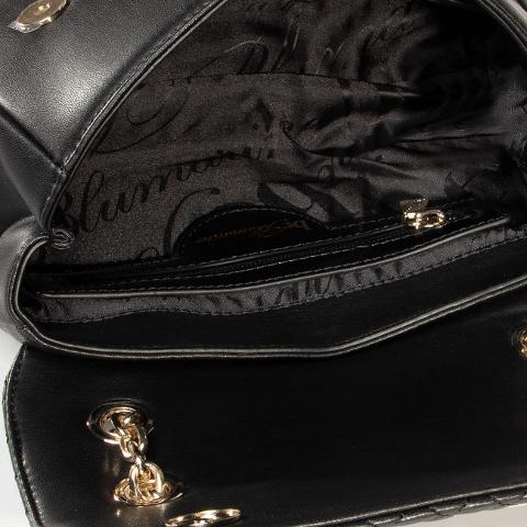 BORSA A TRACOLLA DOPPIA CATENA E17ZBBE2 Be Blumarine Linea Claire Nappa Quilted