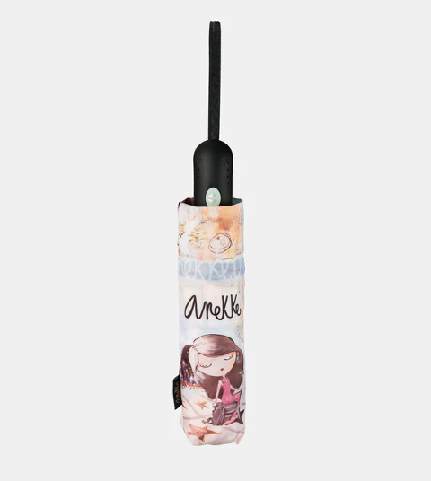 Ombrello Donna Mini Apri e Chiudi 38473-101 ANEKKE HOLLYWOOD