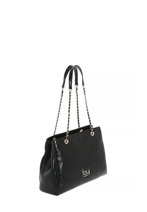 BORSA SHOPPING CON CATENA NERA By Byblos LINEA MEGARA
