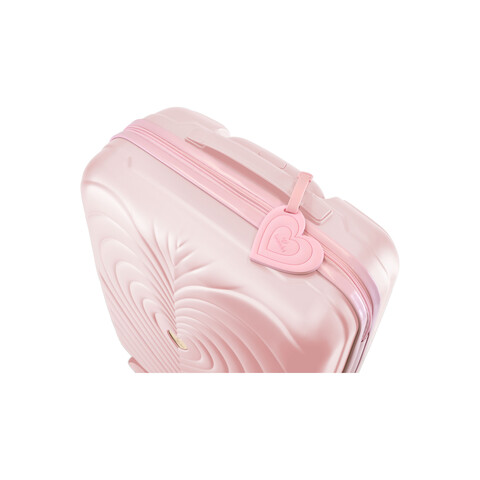 Trolley 4 ruote 55 cm ROSA BRACCIALINI LINEA O CORE