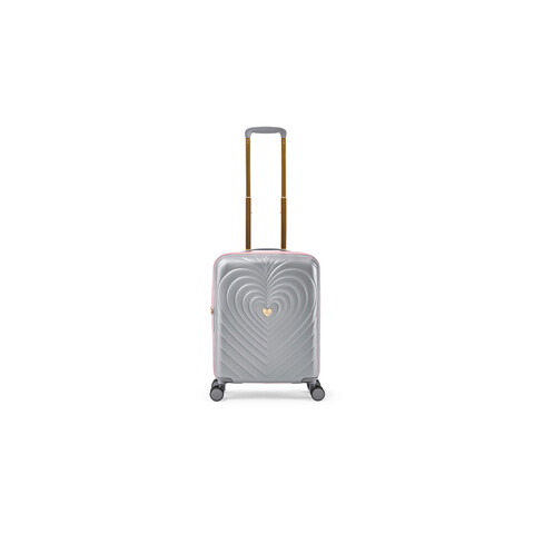 Trolley 4 ruote 55 cm ARGENTO BRACCIALINI LINEA O CORE
