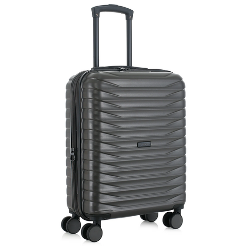 Trolley 4 Ruote Cabina Espandibile Antracite RAVIZZONI KRYPTON