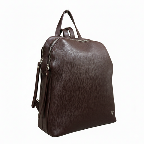 BORSA A ZAINO 2 SCOMPARTI T MORO PELLE Caleidos PELLE