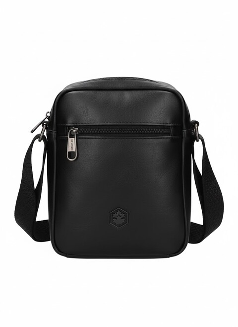 BORSELLO UOMO NERO lumberjack LINEA MARTIN