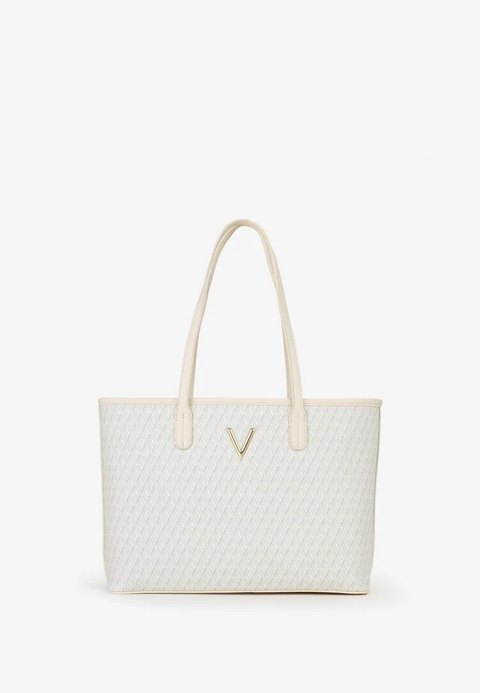 BORSA SHOPPER LOGATA VALENTINO LINEA QUEEN RE