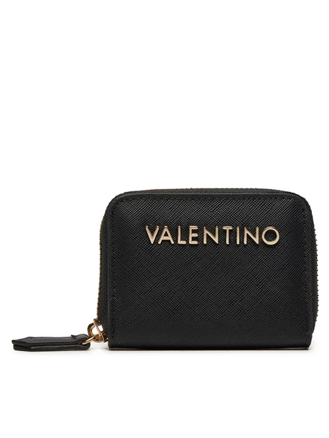 Porta monete con cerniera Donna VALENTINO Linea Divina saffiano
