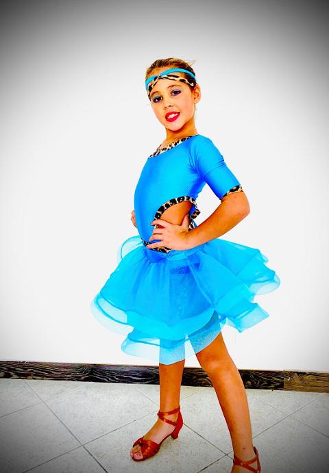 abito danze latine jr duo Latin - Lidya Dance - Ambra