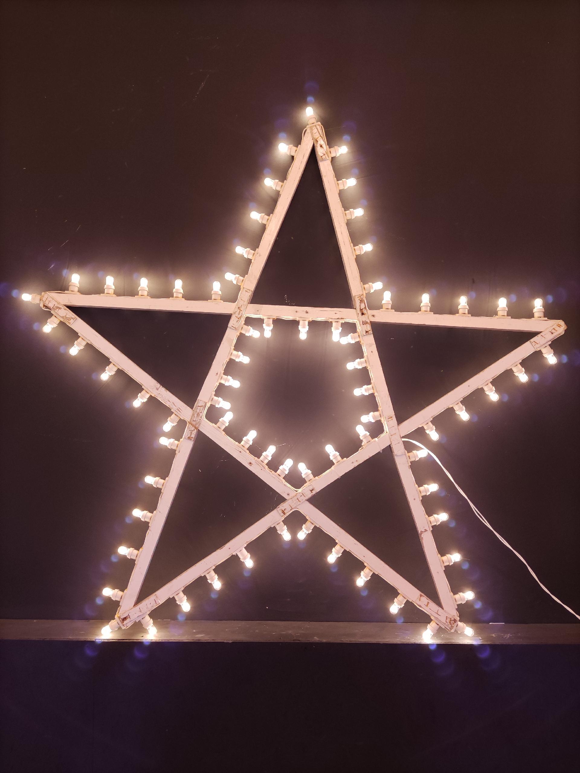 STELLA GRANDE Vintage Luminarie D'Arredo