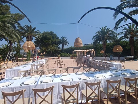 PARALUME RATTAN VIMINI MIDOLLINO NASSE Luminarie Matrimonio