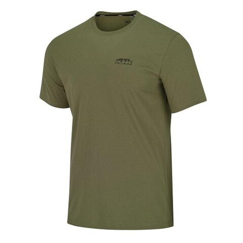 LOGO T-SHIRT MILITARY GREEN KTM