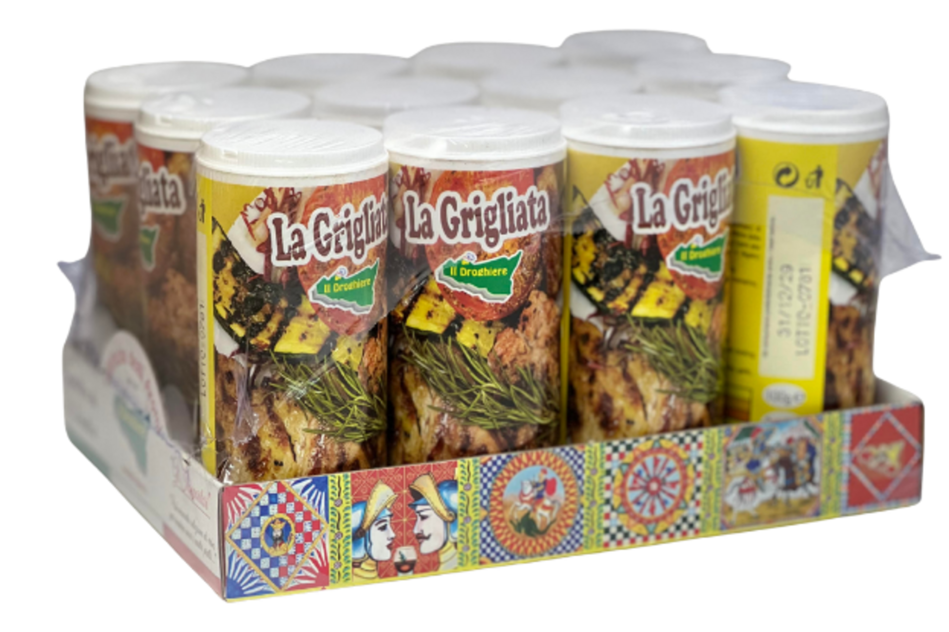 "La Grigliata" Insaporitore per Carne, Pesce e Verdure alla griglia in barattolo