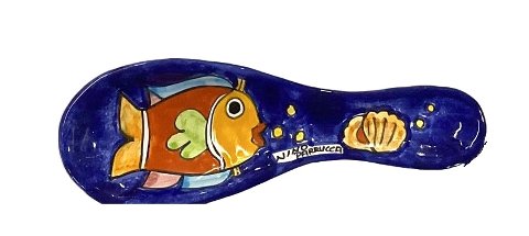 Poggia Posate in ceramica Nino Parrucca