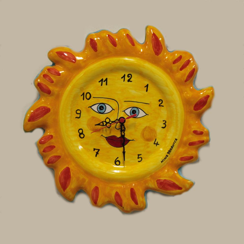 Orologio Sole da parete Nino Parrucca