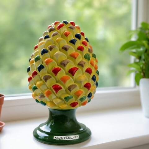 Pigna Gialla Multicolor Nino Parrucca