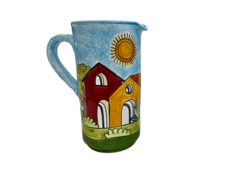 Brocca Cilindrica da 1,5LT. Nino Parrucca in ceramica