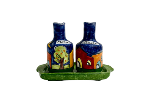 Olio Aceto da 100 ml - casette notturno Nino Parrucca in ceramica