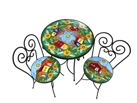 Set tavolo e sedie - Casette Nino Parrucca