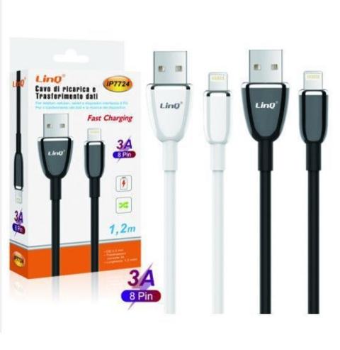 Cavo Lighting USB 1,2mt 3A Linq