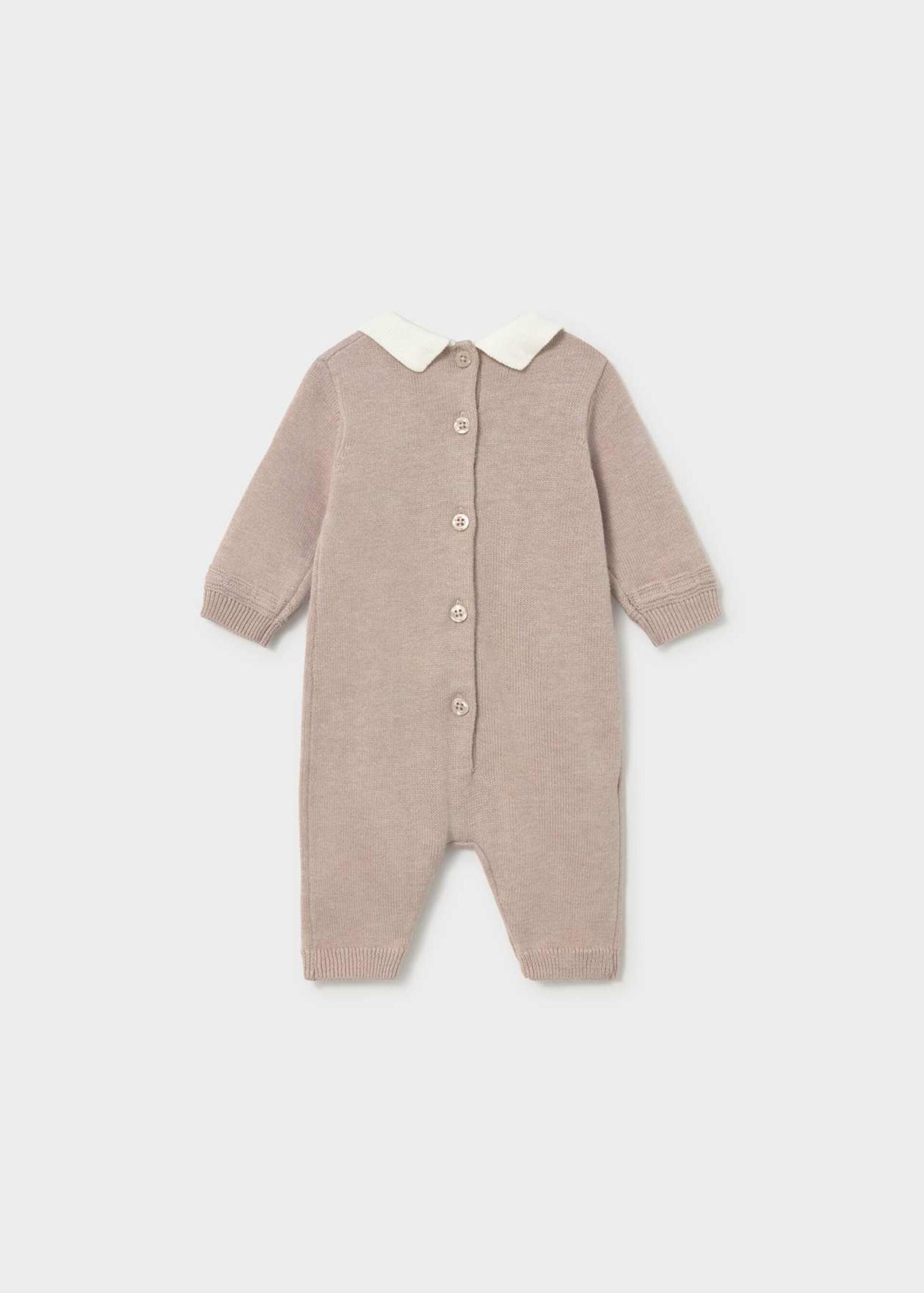 Tutina in caldo cotone Beige / Blu Mayoral