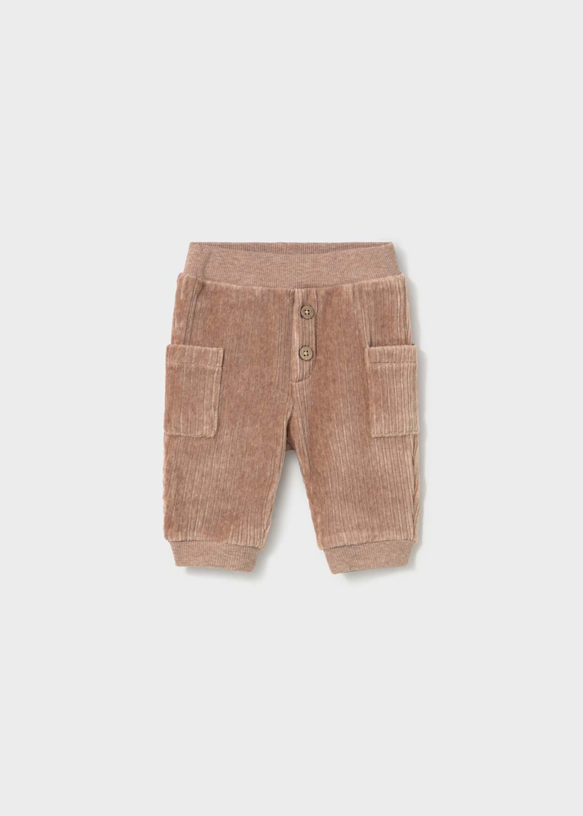 Pantaloni in velluto Beige Mayoral