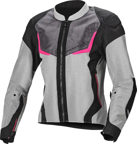 ORCANO LADY GIACCA ESTIVA REALIZZATA IN RETE 3D MACNA GREY FUCSIA