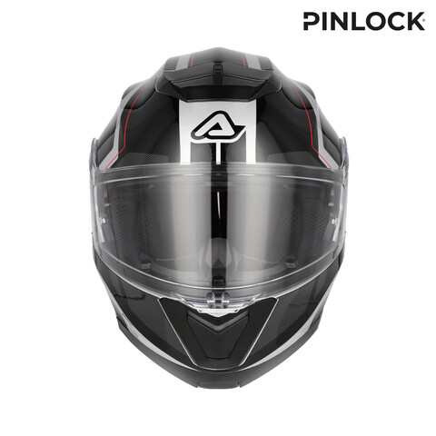 CASCO MODULARE SEREL 22-06 ACERBIS NERO ARGENTO