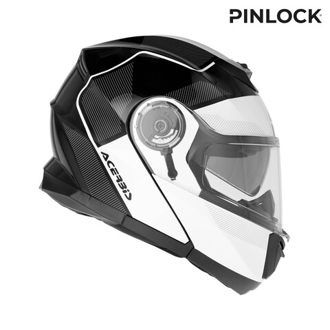 CASCO MODULARE SEREL 22-06 ACERBIS BIANCO NERO