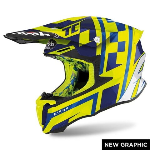 AIROH TWIST TC21 AIROH Casco off-road - cross in resina termoplastica