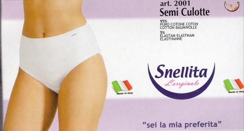 6 paia Semi Culotte SNELLITA Art. 2001