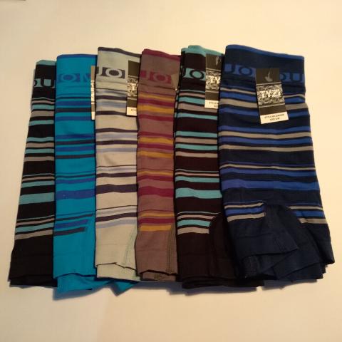 6 paia Boxer MICROFIBRA UOMO Moda a Righe art. 5598