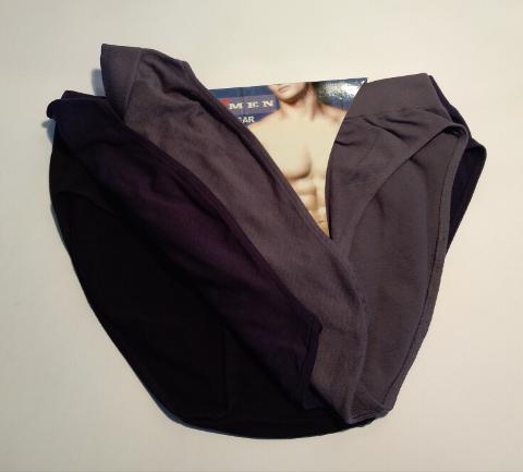 3 Paia Slip Uomo ERRECI Art. EROS micrfofibra senza cuciture