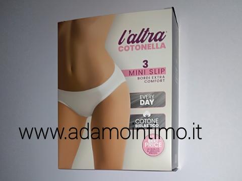 6 paia Slip vita bassa Laltra COTONELLA Art.3362