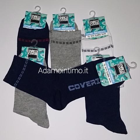6 Paia calzini Bimbo Cotone Enrico Coveri Art. Junior 193