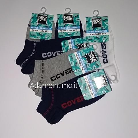 6 Paia Fantasmini Bimbo Cotone Enrico Coveri Art. Girabimbo 193