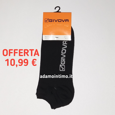 Fantasmino uomo unico fondo 6 paia Givova GIV034