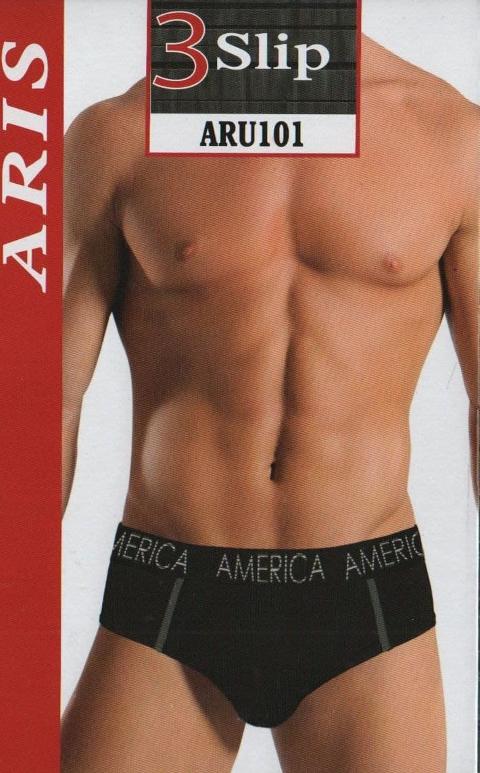 3 Paia Slip UOMO ARIS Art. ARU101 Unico Fondo