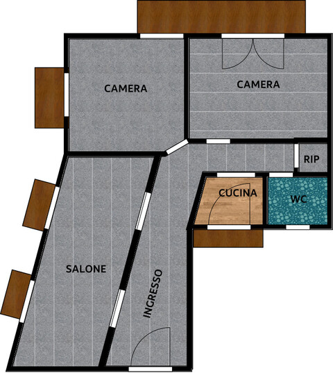 Appartamento in Vendita a Palermo Calatafimi - Villa Tasca