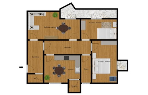 Appartamento in Vendita a Palermo Sciuti - Lazio - Restivo